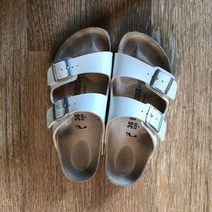 Birkenstock Arizona white